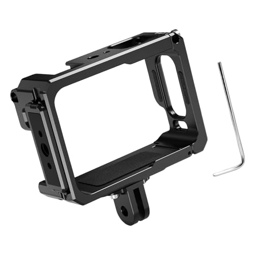 Cadre en métal pour caméra Go avec sa cage de tête réglable