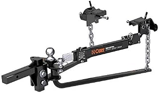 CURT 17062 MV Round Bar Weight Distribution Hitch with Sway Control, Up to