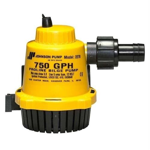 Part Synergy Replacement for MAY-22702 Pro-Line 750 GPH Bilge Pump 3/4" Durable, Efficient