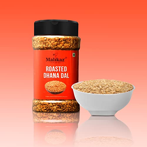 Image of Malikaz' The Royale Taste Roasted Dhana Dal, 250 Grams (Pack of 3)