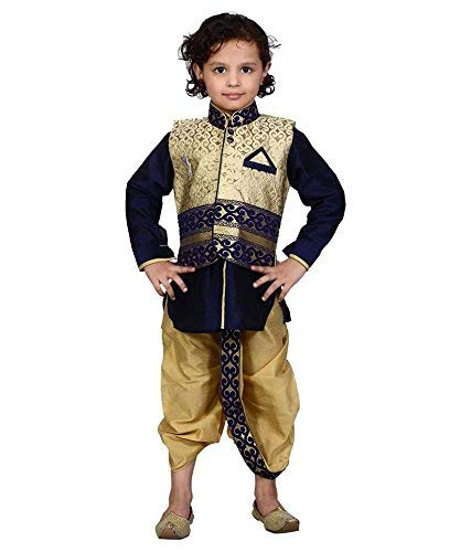 blue color Dhoti kurta 