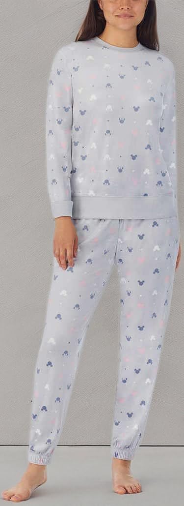 Disney Womens 2 Piece Silky Stretch Fleece Pajama Set - Image 9