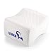 SIVNN Knee Memory Pillow with Visco-elastic Memory Foam and Washable Breathable Zippered Cover for Led Pain,Sciatica Relief, Back Pain,Pregnancy, Hip and Joint Pain (White)
