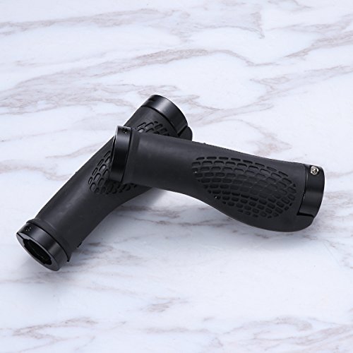 1 par de manoplas de mão para bicicleta VORCOOL com trava para guidão de mountain bike e ciclismo de