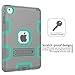 TOPSKY Compatible with iPad Mini 5 Case,New iPad Mini 2019 Case,iPad Mini 4 Case,Heavy Duty Protective Cover Case for iPad Mini 5 2019 Release/iPad Mini 4/iPad Mini 4 Retina Grey Green
