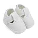 Neska Moda 6 To 12 Months Baby Girls Cute Soft Cotton Pre-Walker Lace Booties(White)-BT4929 gallery image
