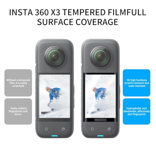 Kit de accesorios protector para cámara Insta360 X3 miniatura 4