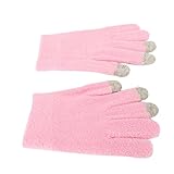 1 Paar Feuchtigkeitsspendende Gel-Handschuhe, Wiederverwendbare Feuchtigkeitsspendende Spa-Gel-Handschuhe mit Nackenmaske für Trockene, Rissige Füße, Flauschige Spa-Socken für