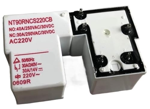 Relais NT90RNCS220CB AC220V commutation charge lourde 40A pour tableau