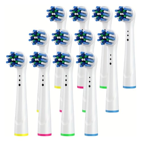 4/12/16Pcs Replacement Toothbrush Heads CCompatible for Oral-B CProfessional Electric Toothbrush Heads Brush Heads(Multi Angle 1