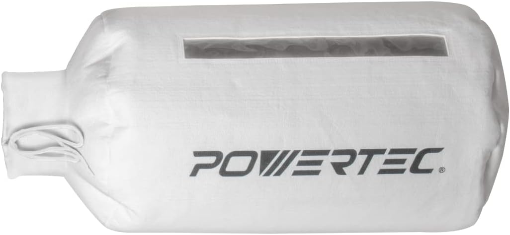 POWERTEC 70006 Bolsa colectora de polvo, 15 x 24 pulgadas, filtro de 1 micrón, para POWERTEC 70006 Bolsa colectora de polvo, 15 x 24 pulgadas, filtro de 1 micrón, para