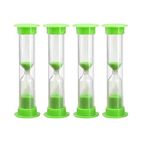 MOKIU Set aus 4 Zahnputzsanduhren Kinder Sanduhr 5 Minuten oder als Sanduhren Schule sowie tea timer Kinder visuell als Tee timer 300 Sekunden Tee Uhr oder Sand Uhr tea-boy Eieruhr holz Eieruhren bunt Cover