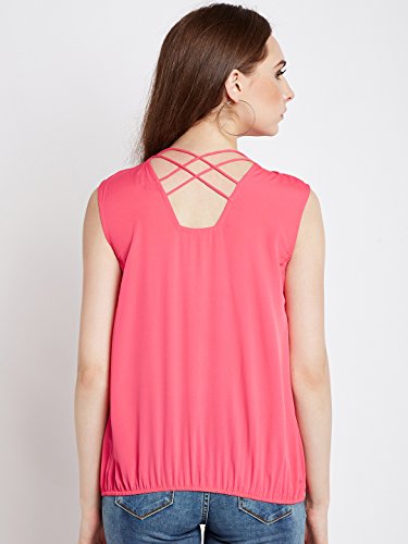 Image of RARE Burgundy Georgette Blouson Top (EP1310)