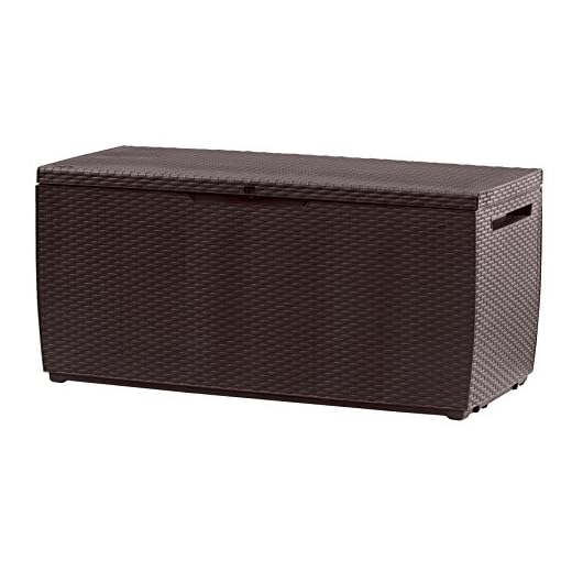 Keter Capri Arcón exterior, Marrón, 53.5x123x57 cm