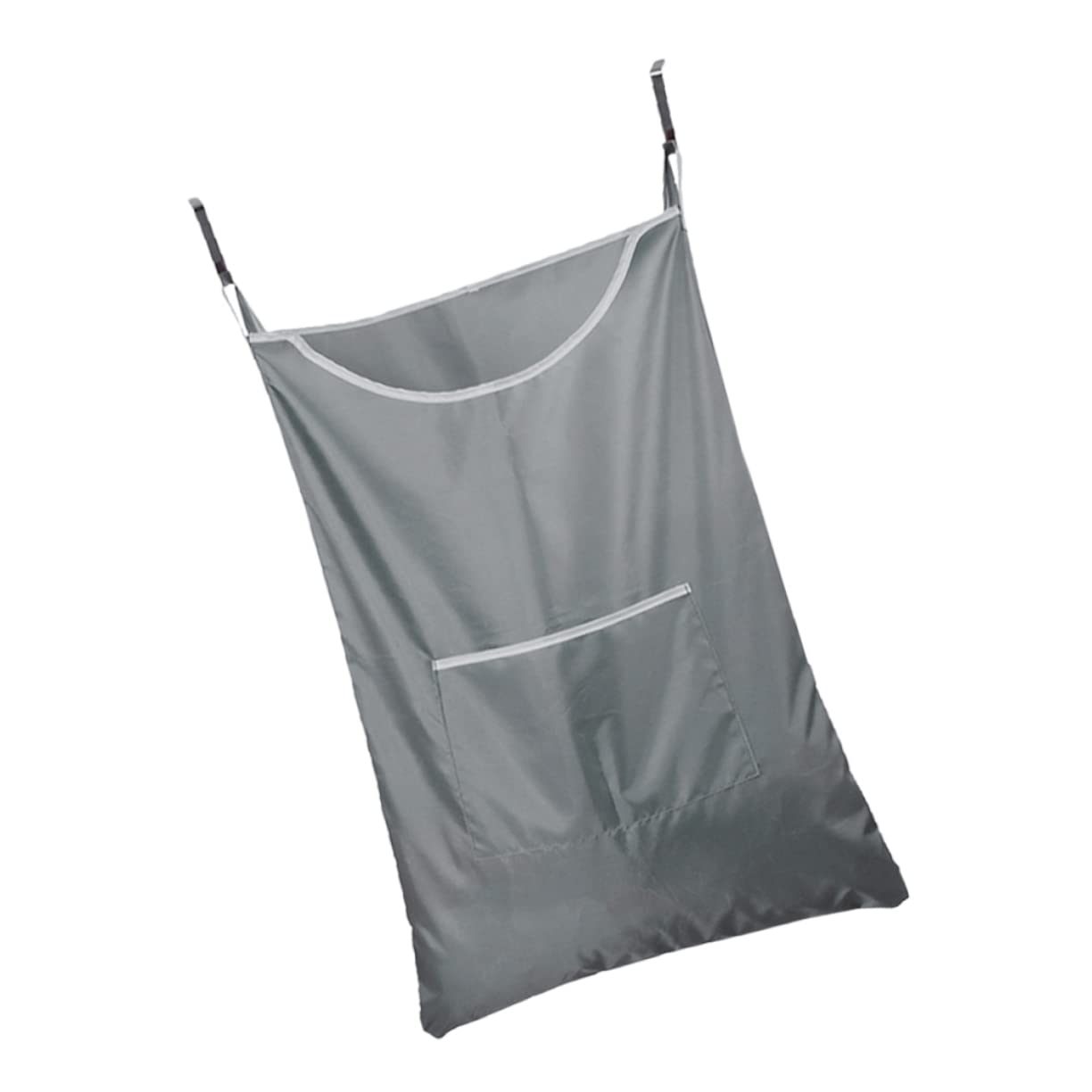 2pezzi Borsa Per Abbigliamento Sporco Da Bagno Sacchetto Pratico e Semplice Per Riporre Vestiti e Oggetti Contenitore Grigio Per Casa e Lavanderia Con Maniglie Comode