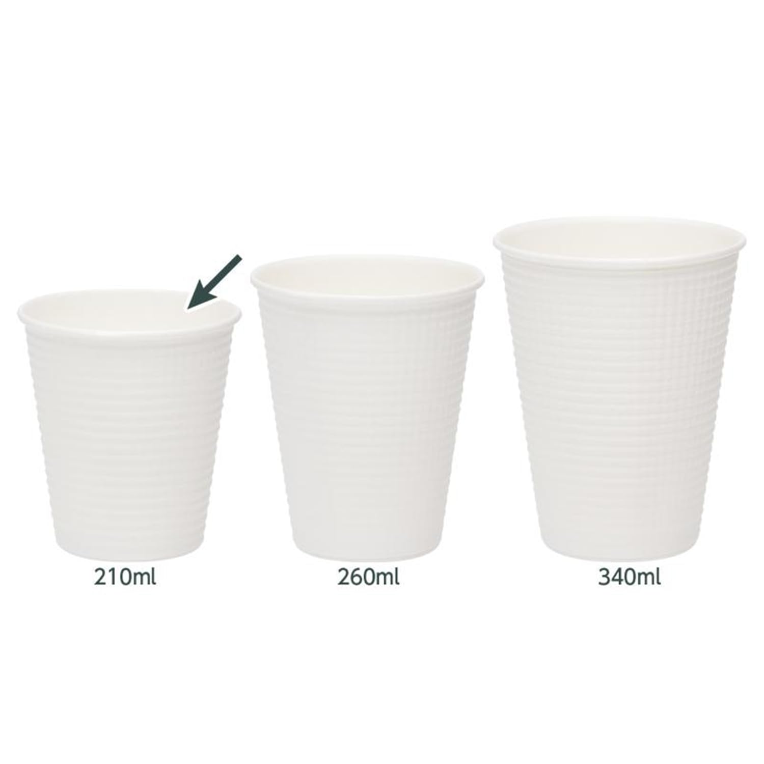 Amazon | サンナップ 200組 蓋付き エンボスカップ 紙コップ