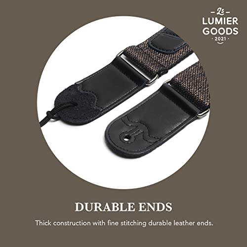 Guitar Strap For Bass, Electric & Acoustic Guitar, Strap Locks Included (Red) One Size Lmr00_030 #TOP2