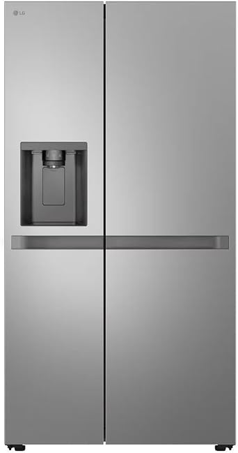 LG NatureFRESH American Style Fridge Freezer 50/50 Total No Frost - Prime Silver - GSLC41PYPE [Energy Class E]