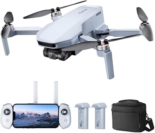 Potensic ATOM SE GPS Drohne mit 4K EIS Kamera, 2 Akkus 62 Min. Flugzeit, unter 249g, C0, 4KM FPV Übertragung, Bürstenloser Motor, Max.16m/s, Follow-Me/autom. Rückkehr, für Anfänger Erwachsene