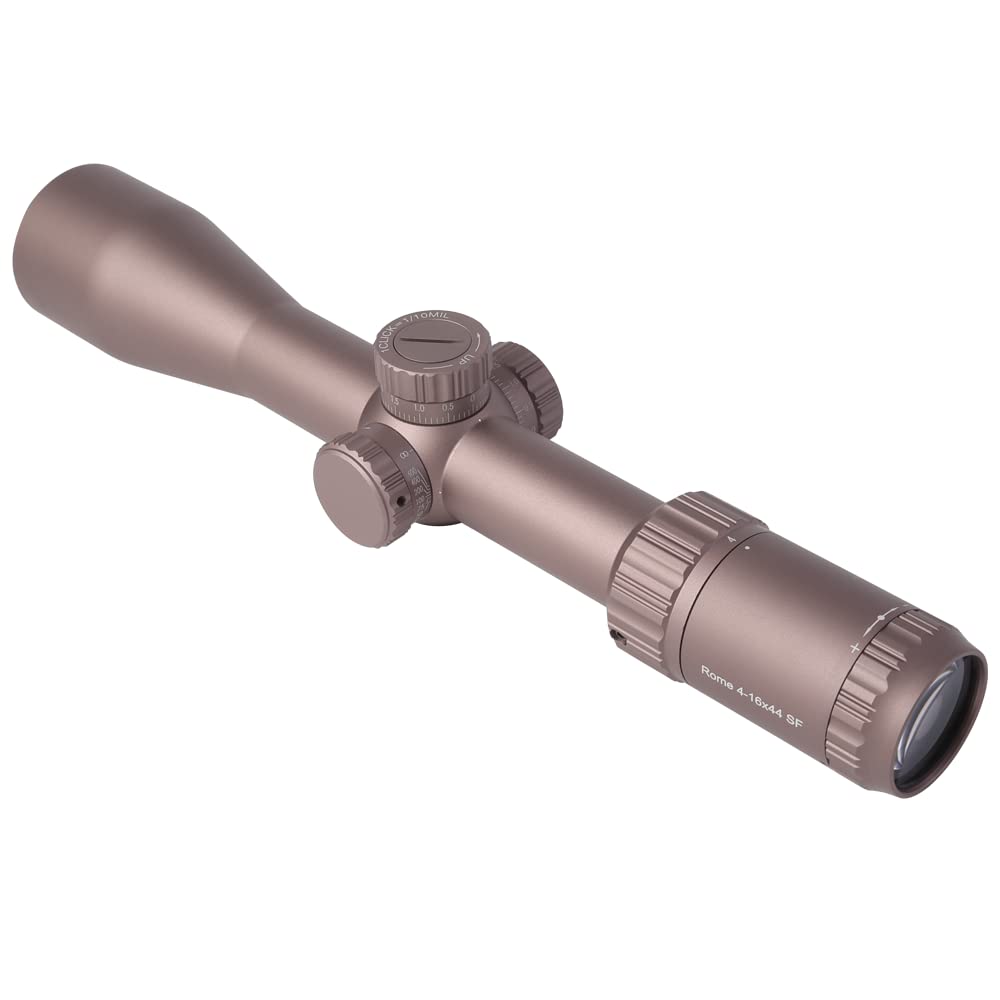 Red Win 4-16x44 SF Scope Hunting Rifle Scope 30mm Waterproof Fogproof Construction with Wide Filed of View