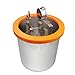 BACOENG 3 Gallon Resin Trap Vacuum Chamber, Stainless Steel Vacuum Degassing Chamber Kit (3 Gallon/1.2 QT/2 QT Available)