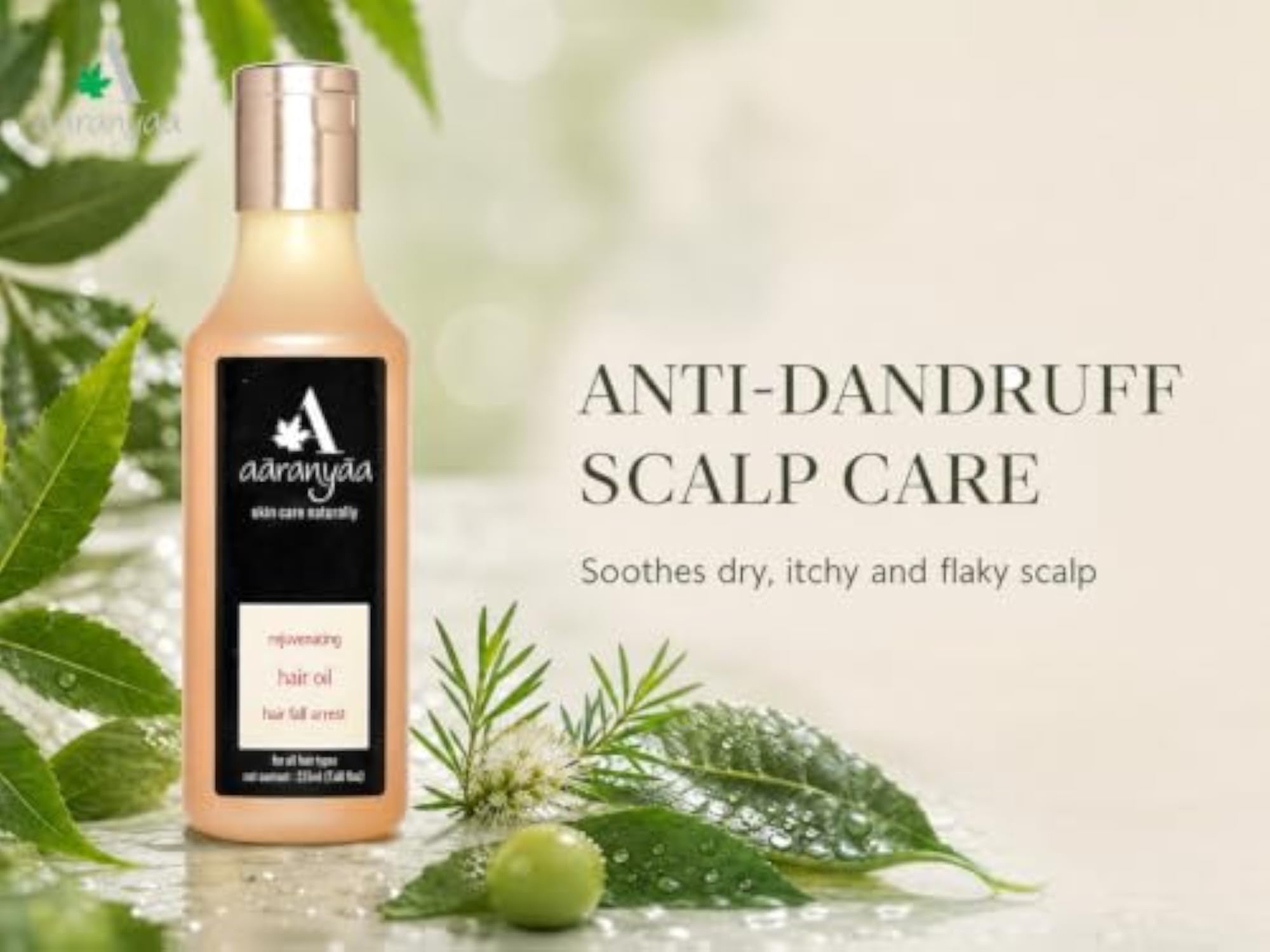 Ayurvedic Rejuvenating Hair Oil for Hair Fall Control