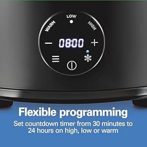 Hamiltonbeach6quartsetforgetprogrammableslowcookerwithdefrostfunctionflexibleprogrammingwithadjustablecountdowntimerdishwashersafecrockandlidblack33765 Urban Country Home Decor Hamilton beach 6 quart set forget programmable slow cooker with defrost function flexible programming with adjustable countdown timer dishwasher safe crock and lid black 33765 urban country home decor