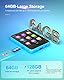 64GB MP3-Player mit Bluetooth 5.3, joliker Tragbarer HiFi-Sound Musik Player, 2,4 Zoll Farbbildschirm, Eingebauter HD-Lautsprecher, UKW-Radio, Sprachaufzeichnung, E-Book, bis 128GB TF Karte