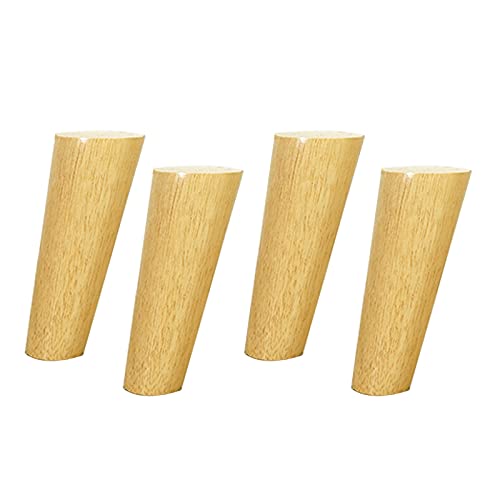 Patas de madera de repuesto para sofás, mesas redondas y taburetes 2