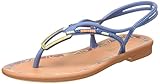 sandalias joya planas Duradero Grendha CACAU Livre Sand AD, Sandalia Mujer, Marrón Colorful, 35.5 EU