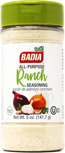 Badia Ranch Seasoning All purpose Ranch Seasoning Sazon de aderezo Ranchero (Pack of 1 (141.7g))