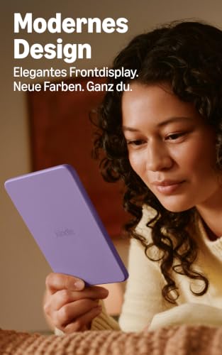 Amazon Kindle 16 GB (Neueste Generation), jetzt dünner, leichter und schneller, 6-Zoll-Display, mit Werbung - Graphit – Ansicht 5