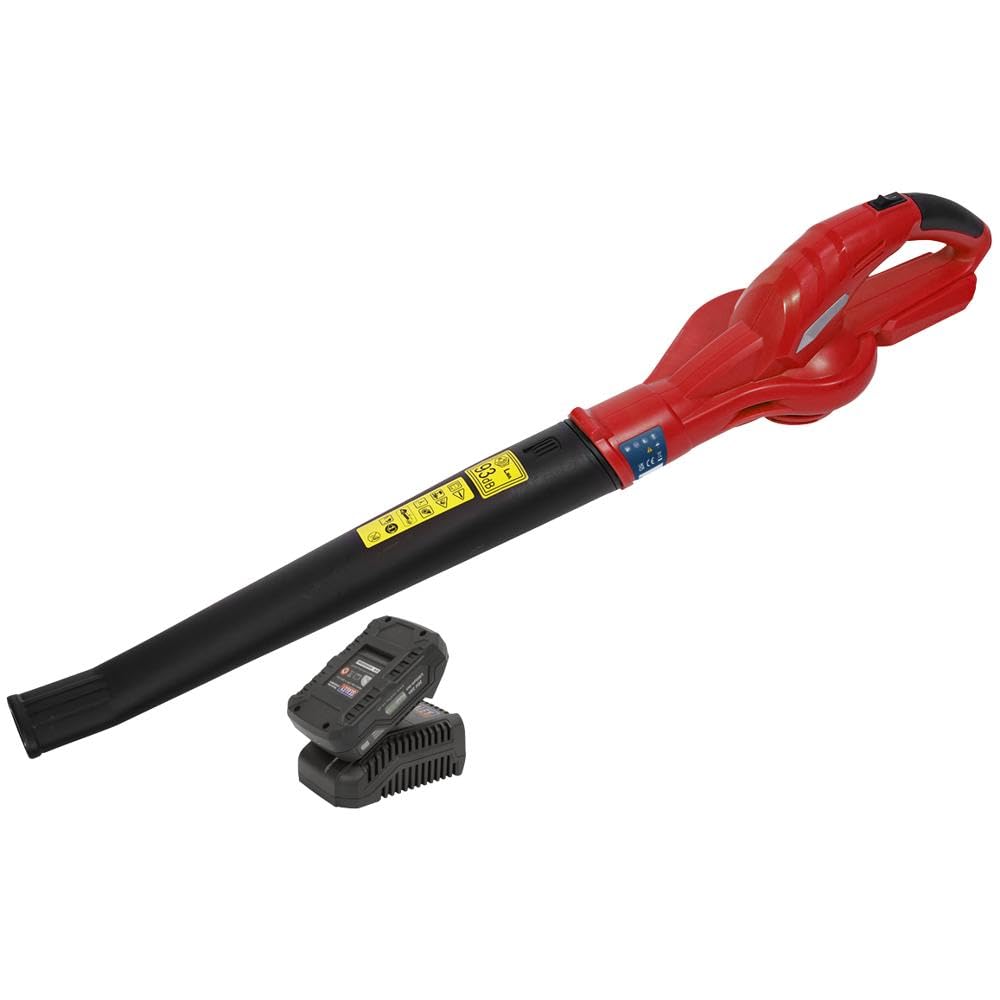 Sealey Black Sv20 Series Cordless Leaf Blower Kit 20V 2Ah - Cb20vcombo2