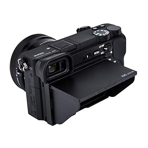 JJC LCD Pare-Soleil pour Sony Alpha A6600 A6500 A6400 A6300 A6100 A6000 Appareils Photo