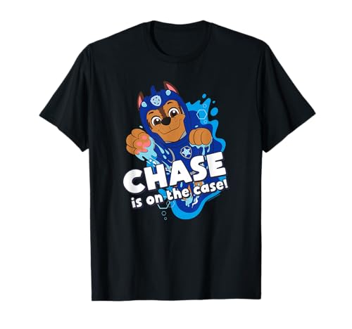 T-shirt Chase Paw Patrol Aqua Pups idée cadeau anniversaire pour enfant