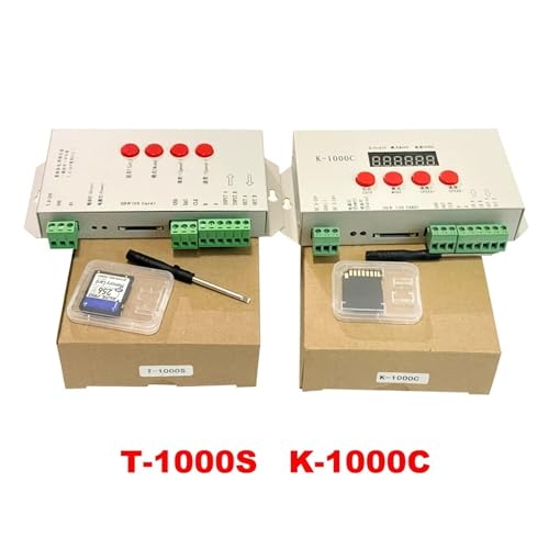 Controlador K-1000C LED DC5-24V para tiras WS2812B y WS2811 de 2048 píxeles 2