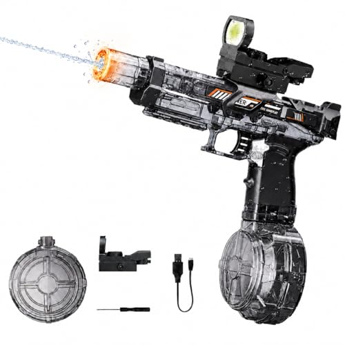 Nicojoy Electric Water Gun Fire Flash