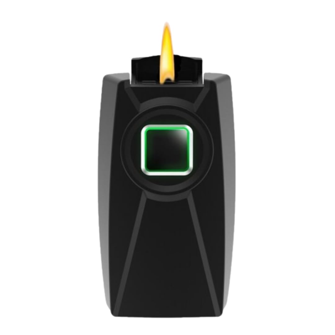 GEI Black Biometric Fingerprint Pocket Lighter 1 pk - Case of: 1;-picture-28
