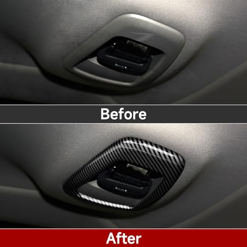 Image of Safety Belt Buckle Cover for Honda CR-V 2017-2023 Accessories Car Decals CRV ABS Carbon Fiber Interior Stickers