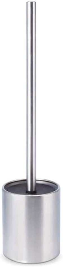 Toilet Brush and Holder, Stainless Steel, Bowl for Bathroom Ergonomic, Elegant
