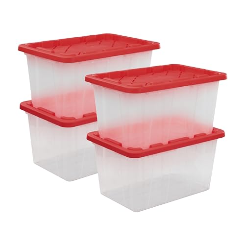 CX-Xtra-Tall-Heavy-Duty-Clear-27-Gallon-Stackable-Plastic-Storage-Bins-4pk CX Xtra Tall Heavy Duty Clear 27-Gallon Stackable Plastic Storage Bins, 4pk - Image 1