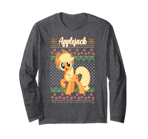 T-shirt manches longues My Little Pony Applejack idéal pour vos soirées de Noël en famille