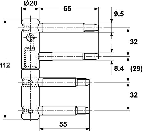 Sangle de porte pour rénover et aligner les menuiseries intérieures - 3