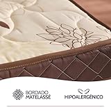 Colchão Queen Firme Espuma D33 Antialérgico Certificado Bege 158x198x24cm - BF Colchoes glide