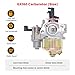 GX160 GX200 Carburetor for Honda GX120 GX140 GX160 GX168 GX200, 5.5HP 6.5HP 16100-ZH8-W61 Carb, Compatible with Go Karts, Pressure Washers, Water Pumps
