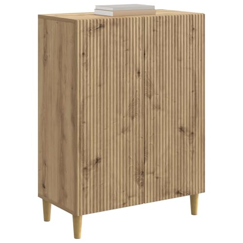 vidaXL Aparador Roble Artesanal 66 x 34,5 x...