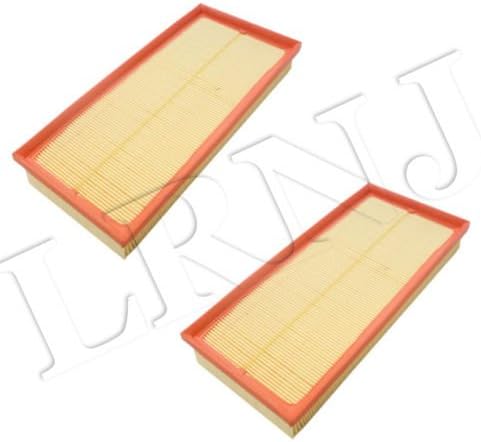 BRITPART Juego de 2 elementos de filtro de aire para servicio compatible con Land Rover Range Rover Sport 2010-ON PART LR011593  LR161843