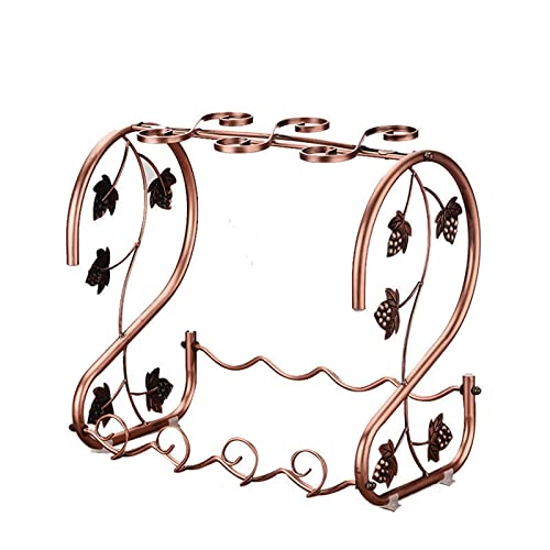 Soporte metálico para botellas de vino FENOKD miniatura 1