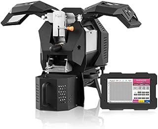 Kaleido Sniper M2 Coffee Roaster (50-400g), Commercial Electric Heating Coffee Roasting with Temperature Curve & Chaff Collector for Home Use