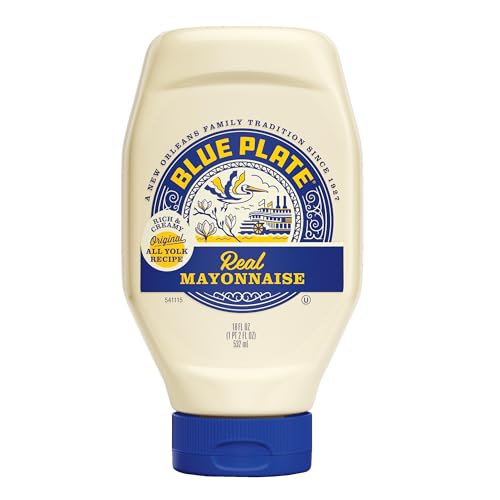 Image of Blue Plate Real Mayonnaise, 18 Fl Oz Squeeze Bottle (Pack of 1)